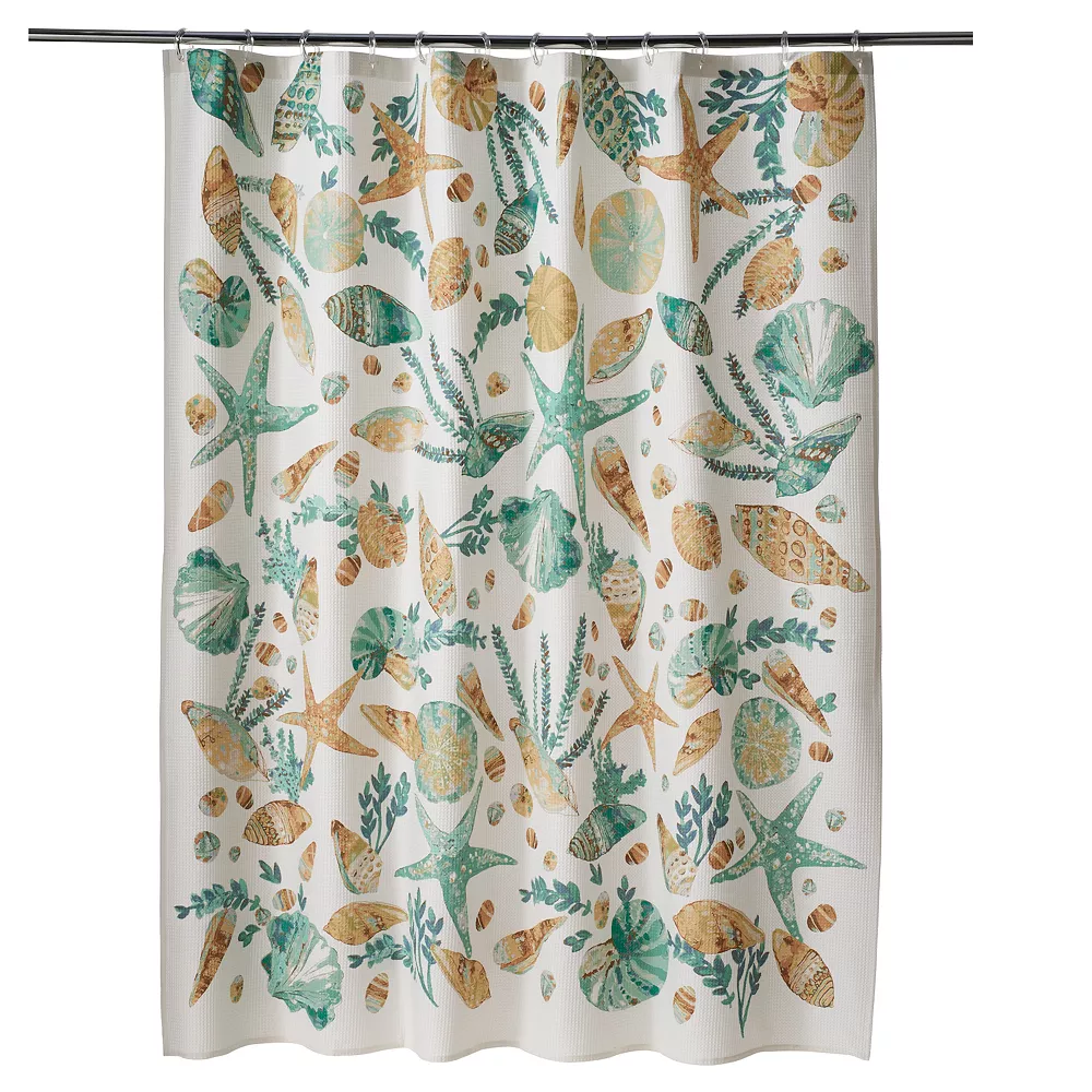 Sonoma Goods For Life® Coastal Printed Shell Shower Curtain Sonoma Goods For Life® Coastal Printed Shell Shower Curtain -Sonoma Furniture Store 3068730