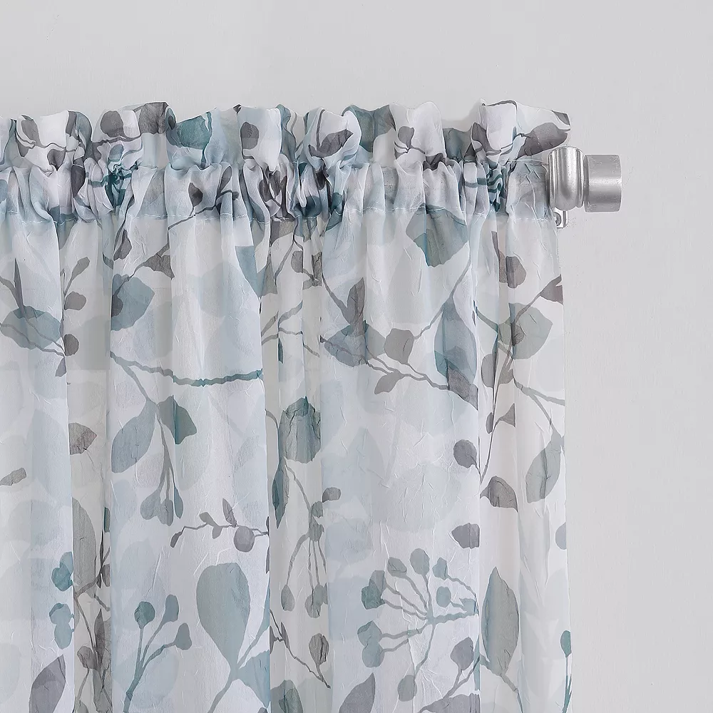 Sonoma Goods For Life® 2-pack Sheer Crushed Voile Gardener Floral Print Window Curtain Sonoma Goods For Life® 2-pack Sheer Crushed Voile Gardener Floral Print Window Curtain -Sonoma Furniture Store 3432403 ALT