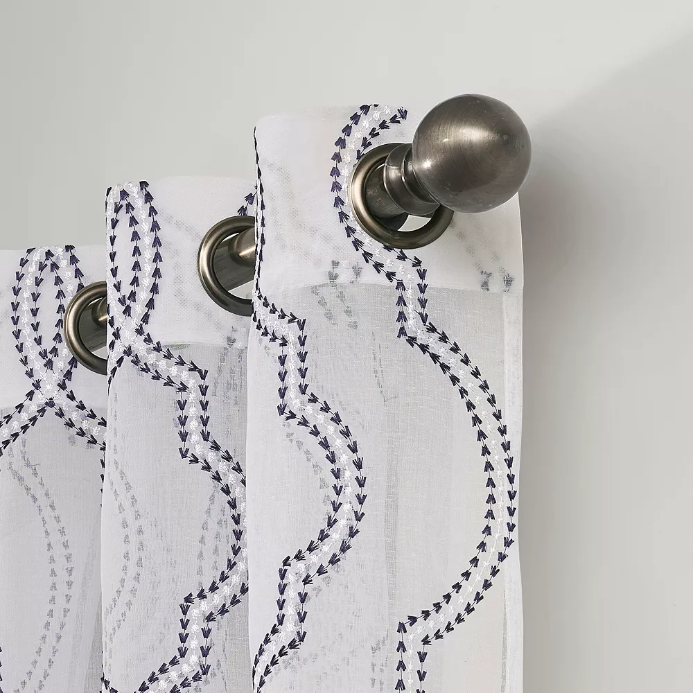 Sonoma Goods For Life® Sumner 2-pack Trellis Embroidery Window Curtains Sonoma Goods For Life® Sumner 2-pack Trellis Embroidery Window Curtains -Sonoma Furniture Store 3445193 ALT