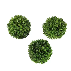 Sonoma Goods For LifeĀ® Artificial Boxwood Ball Vase Filler 3-piece Set