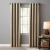 Sonoma Goods For Life® Ultimate Performance Woven Geo 2-pack 100% Blackout Curtain -Sonoma Furniture Store 3498942 Linen