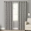 Sonoma Goods For Life® 2-pack Floral Embroidered Dynasty Blackout Window Curtains -Sonoma Furniture Store 4395000 Gray
