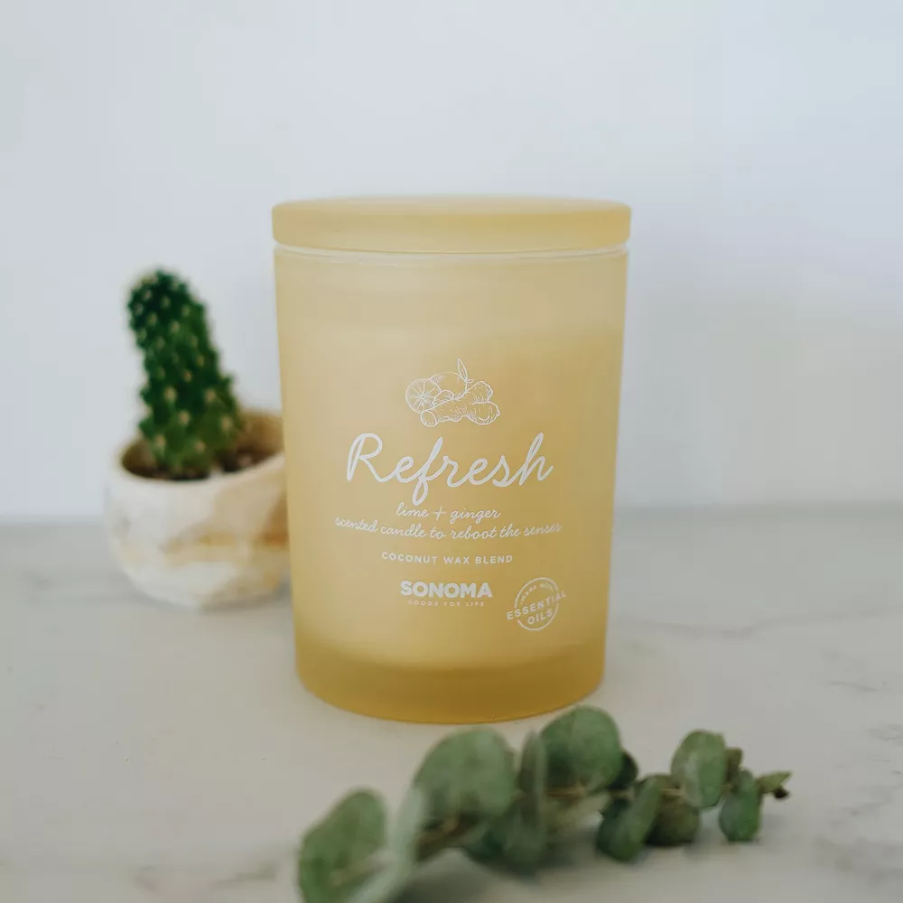 Sonoma Goods For Life® Spa Refresh Candle Jar Sonoma Goods For Life® Spa Refresh Candle Jar -Sonoma Furniture Store 4618319 ALT