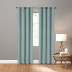 Sonoma Goods For Life® Ultimate Performance Distressed Chenille 100% Blackout 2-pk Curtain