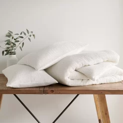 Sonoma Goods For Life® Andorra Waffle Duvet Set With Shams -Sonoma Furniture Store 5041569 ALT3