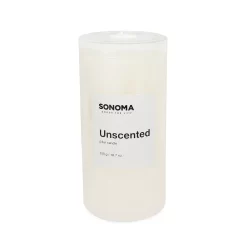 Sonoma Goods For LifeĀ® Unscented 3" X 6" Pillar Candle