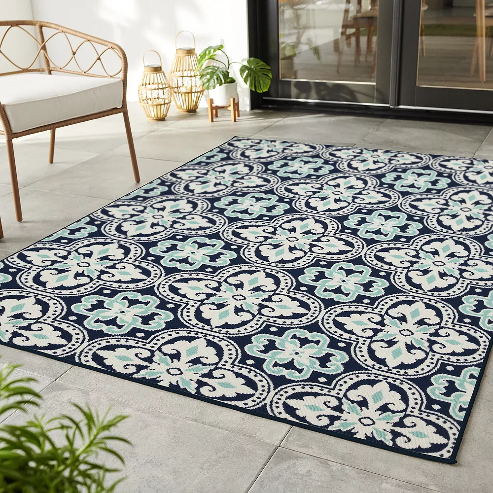 Sonoma Goods For Life® Geo Indoor Outdoor Rug Sonoma Goods For Life® Geo Indoor Outdoor Rug -Sonoma Furniture Store 5245168 ALT
