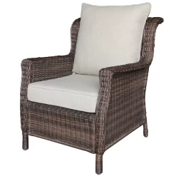 Sonoma Goods For LifeĀ® Cortena Wicker Lounge Arm Chair