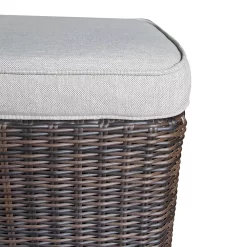Sonoma Goods For Life® Cortena Wicker Patio Ottoman -Sonoma Furniture Store 5260964 ALT2
