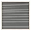 Sonoma Goods For Life® 12" X 12" Letterboard Gray Slates With White Frame -Sonoma Furniture Store 5281594