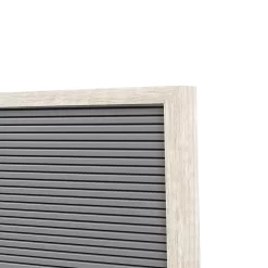 Sonoma Goods For Life® 12" X 12" Letterboard Gray Slates With White Frame -Sonoma Furniture Store 5281594 ALT2