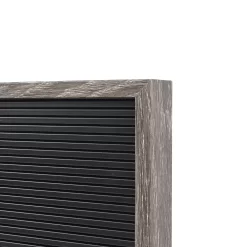 Sonoma Goods For Life® 12" X 12" Letterboard Black Slats With Gray Frame -Sonoma Furniture Store 5281595 ALT2