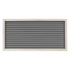 Sonoma Goods For Life® 14" X 7" Letterboard Gray Slats With White Frame -Sonoma Furniture Store 5281598