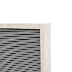 Sonoma Goods For Life® 14" X 7" Letterboard Gray Slats With White Frame -Sonoma Furniture Store 5281598 ALT2