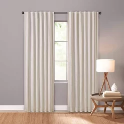 Sonoma Goods For Life® Ultimate Performance 2-Pack Diamond Stripe 100% Blackout Curtain