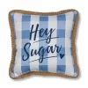 Sonoma Goods For Life® Gingham Hey Sugar Indoor Outdoor Throw Pillow -Sonoma Furniture Store 5485490