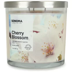 Sonoma Goods For LifeĀ® Cherry Blossom 14-oz. Candle Jar