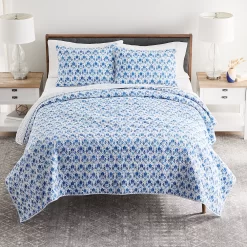 Sonoma Goods For LifeĀ® Reversible Printed Quilt Set With Shams