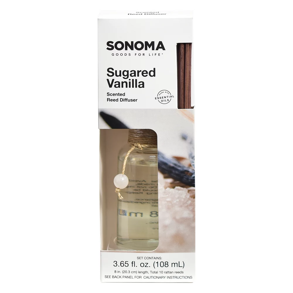 Sonoma Goods For Life® Sugared Vanilla Reed Diffuser 11-piece Set Sonoma Goods For Life® Sugared Vanilla Reed Diffuser 11-piece Set -Sonoma Furniture Store 5529583 ALT