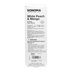 Sonoma Goods For Life® White Peach & Mango Reed Diffuser 11-piece Set 4 Sonoma Goods For Life® White Peach & Mango Reed Diffuser 11-piece Set -Sonoma Furniture Store 5529585 ALT2