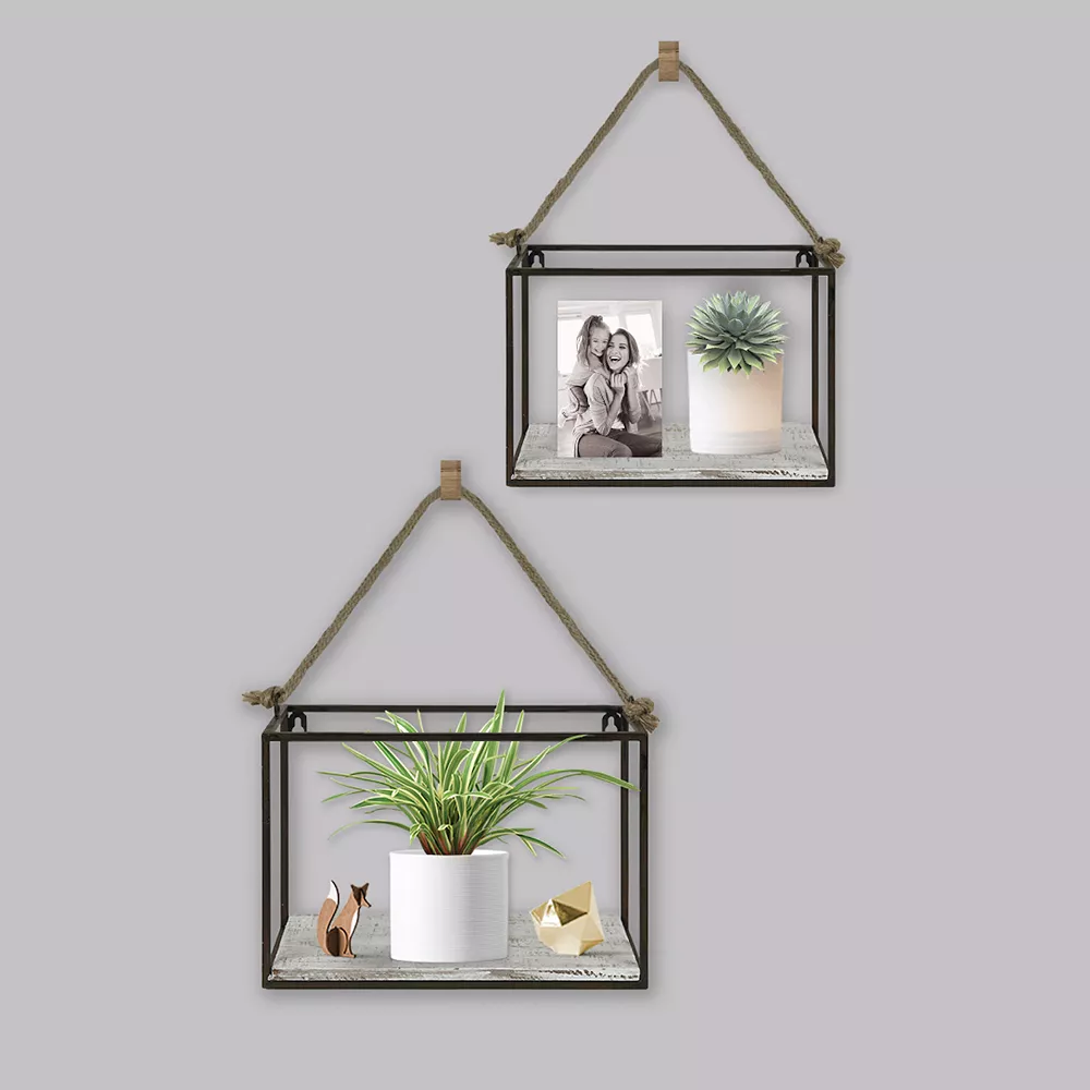 Sonoma Goods For Life® Rope Shelf 2-piece Set Sonoma Goods For Life® Rope Shelf 2-piece Set -Sonoma Furniture Store 5532832 ALT2