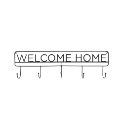 Sonoma Goods For LifeĀ® Welcome Home 5-Hook Wall Decor