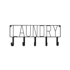 Sonoma Goods For LifeĀ® Laundry 5-Hook Wall Decor