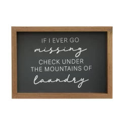 Sonoma Goods For LifeĀ® Mountains Of Laundry Caption Art Box
