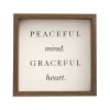 Sonoma Goods For Life® Peaceful Mind & Grateful Heart Caption Art Box