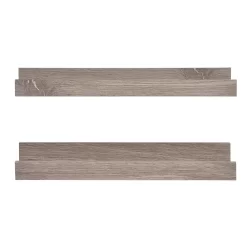 Sonoma Goods For Life® Gray Ledge Shelf Wall Decor 2-piece Set 4 Sonoma Goods For Life® Gray Ledge Shelf Wall Decor 2-piece Set -Sonoma Furniture Store 5626530 ALT2