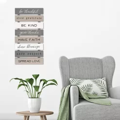 Sonoma Goods For Life® Be Thankful Plank Wall Decor -Sonoma Furniture Store 5635995 ALT