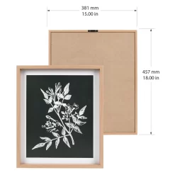 Sonoma Goods For Life® Printed Wood Frame Reverse Botanical Wall Decor -Sonoma Furniture Store 5636624 ALT4