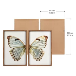 Sonoma Goods For Life® Butterfly Framed Wall Art 2-piece Set -Sonoma Furniture Store 5636627 ALT4
