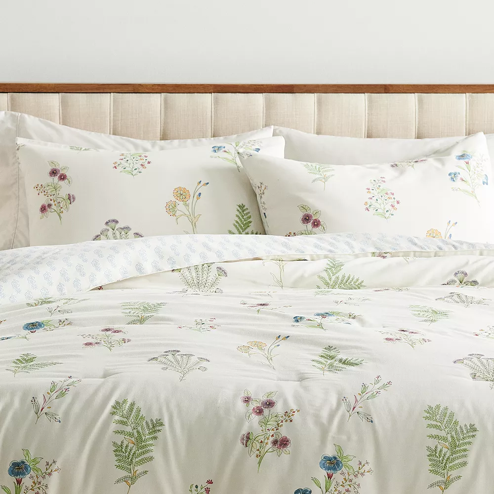Sonoma Goods For Life® Aubrey Wildflower Print Comforter Set with Shams Sonoma Goods For Life® Aubrey Wildflower Print Comforter Set With Shams -Sonoma Furniture Store 5679263 ALT2