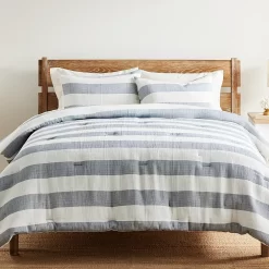 Sonoma Goods For LifeĀ® Stillwater Gauze Stripe Comforter Set With Shams