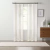 Sonoma Goods For Life® Ring Top Chenille Stripe Set Of 2 Window Curtain Panels