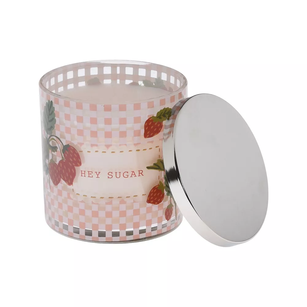 Sonoma Goods For Life® HEY SUGAR Vanilla Strawberry Swirl 13-oz. Candle Jar Sonoma Goods For Life® HEY SUGAR Vanilla Strawberry Swirl 13-oz. Candle Jar -Sonoma Furniture Store 5860420 ALT2