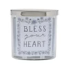 Sonoma Goods For Life® BLESS YOUR HEART Flamingo Blossoms 13-oz. Candle Jar