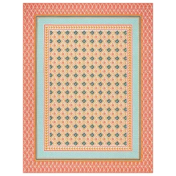 Sonoma Goods For Life® Indoor/Outdoor Warm Geo Border Rug