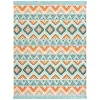 Sonoma Goods For Life® Indoor/Outdoor Coral Multi Geo Stripe Rug -Sonoma Furniture Store 5864807