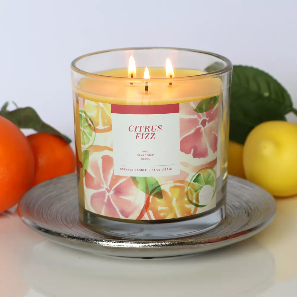 Sonoma Goods For Life® Citrus Fizz 14-oz. Candle Jar Sonoma Goods For Life® Citrus Fizz 14-oz. Candle Jar -Sonoma Furniture Store 5877284 ALT