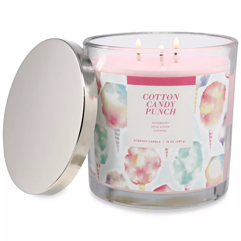 Sonoma Goods For Life® Cotton Candy Punch 14-oz. Candle Jar Sonoma Goods For Life® Cotton Candy Punch 14-oz. Candle Jar -Sonoma Furniture Store 5877288