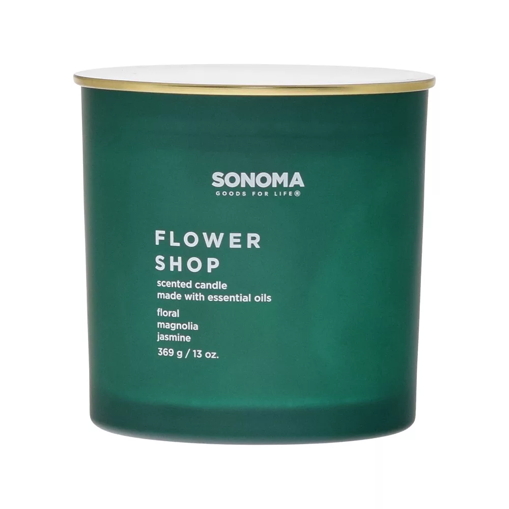 Sonoma Goods For Life® Flower Shop 13-oz. Candle Jar Sonoma Goods For Life® Flower Shop 13-oz. Candle Jar -Sonoma Furniture Store 5879791