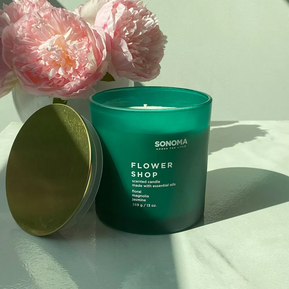 Sonoma Goods For Life® Flower Shop 13-oz. Candle Jar Sonoma Goods For Life® Flower Shop 13-oz. Candle Jar -Sonoma Furniture Store 5879791 ALT