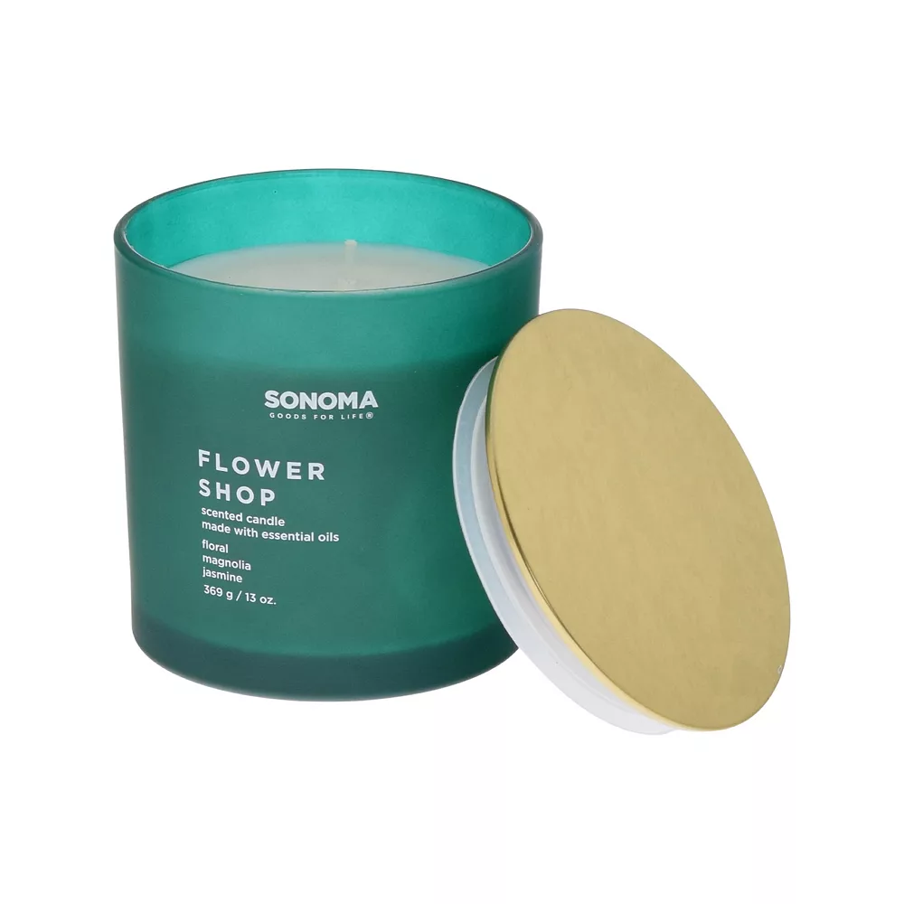 Sonoma Goods For Life® Flower Shop 13-oz. Candle Jar Sonoma Goods For Life® Flower Shop 13-oz. Candle Jar -Sonoma Furniture Store 5879791 ALT2