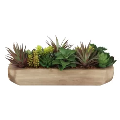 Sonoma Goods For LifeĀ® Oversized Faux Succulent Assortment In Bowl