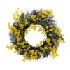 Sonoma Goods For Life® Artificial Forsythia Lavender Wreath -Sonoma Furniture Store 5899499
