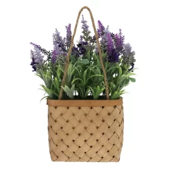 Sonoma Goods For Life® Artificial Lavender Hanging Wall Basket