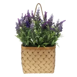Sonoma Goods For Life® Artificial Lavender Hanging Wall Basket -Sonoma Furniture Store 5899514 ALT2