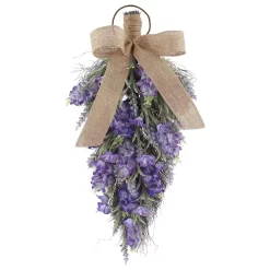 Sonoma Goods For LifeĀ® Artificial Violet Lavender Teardrop Wall Decor